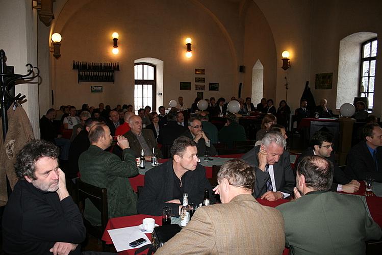12. ledna 2010 - Setkání podnikatelů, města Český Krumlov a Jihočeské hospodářské komory
