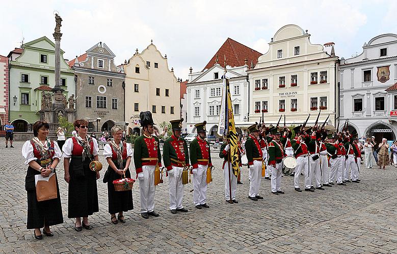 Murauer Bürgergarde v Českém Krumlově