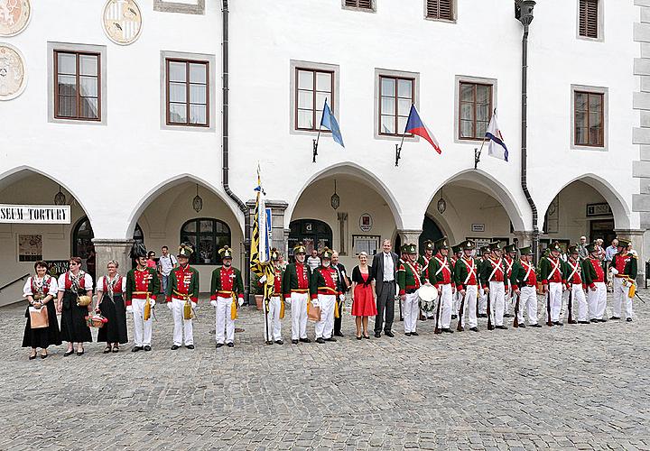 Murauer Bürgergarde v Českém Krumlově