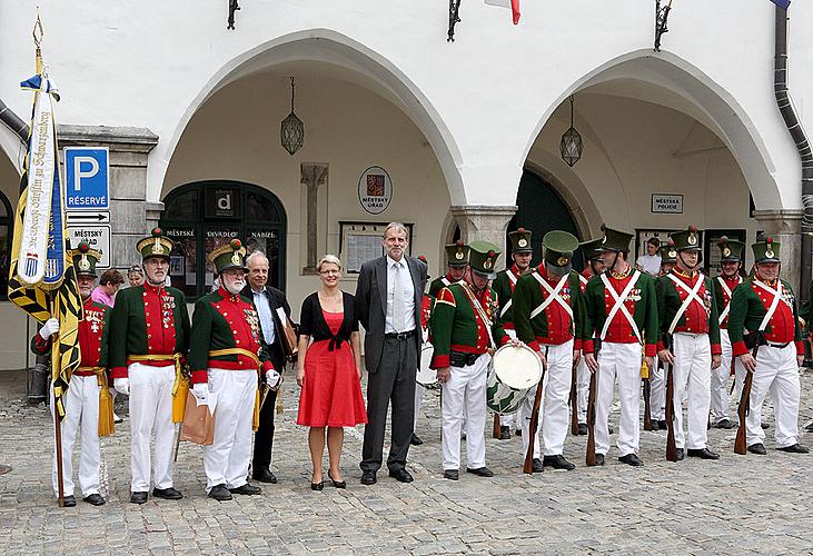 Murauer Bürgergarde v Českém Krumlově