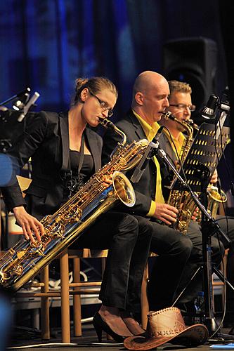World Jazz Stars, James Morrison - trumpet, CBC Big Band, 24.7.2010, 19th International Music Festival Český Krumlov