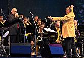 Welt-Jazzstar, James Morrison - Trompete, CBC Big Band, 24.7.2010, 19. Internationales Musikfestival Český Krumlov, Quelle: Auviex, s.r.o., Foto: Libor Sváček