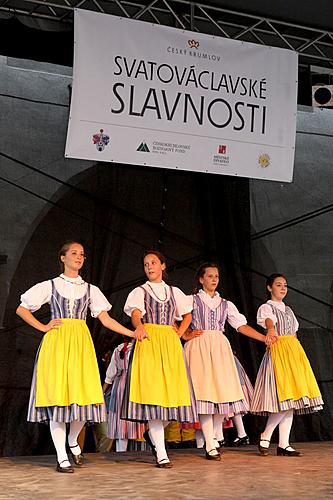 Svatováclavské slavnosti a Mezinárodní folklórní festival 2010 v Českém Krumlově