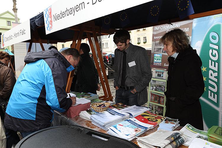 Program evropského regionu Dunaj-Vltava, Svatováclavské slavnosti 2010 v Českém Krumlově
