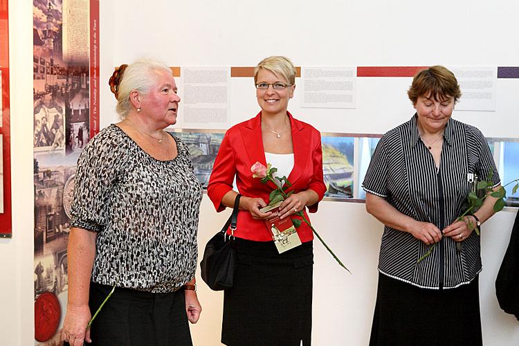 Slavnostní zahájení výstavy Příběh města Český Krumlov v Regionálním muzeu Český Krumlov, 22. září 2010