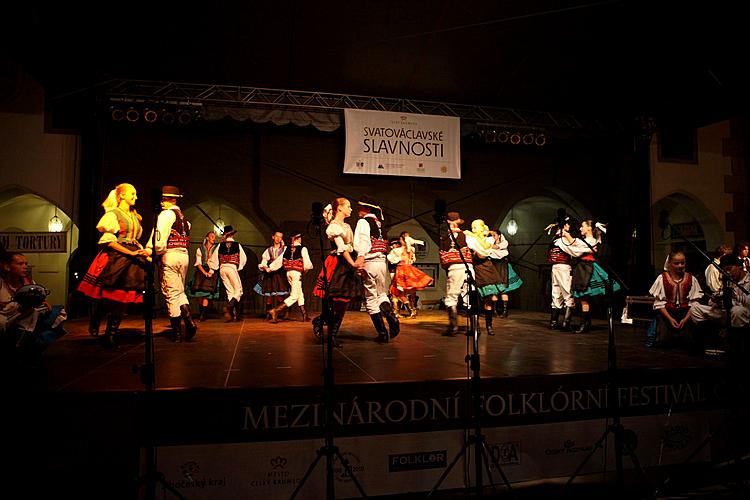 Svatováclavské slavnosti a Mezinárodní folklórní festival 2011 v Českém Krumlově, sobota 24. září 2011