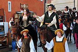 The historical procession to celebrate the opening of the summer tourist season