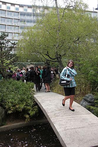 2. den, úterý 17. 4. 2012 - Prohlídka Japonské zahrady centrály organizace UNESCO