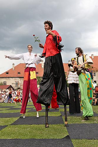 Fest der Fünfblättrigen Rose ®, Český Krumlov, 22. - 24.6.2012