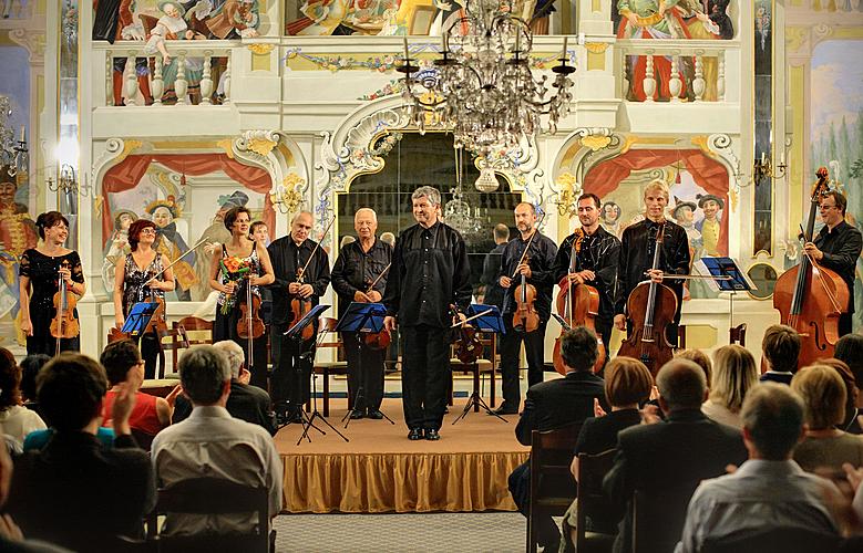Roman Patočka und Praga Camerata, 16.8.2012, 21. Internationales Musikfestival Český Krumlov