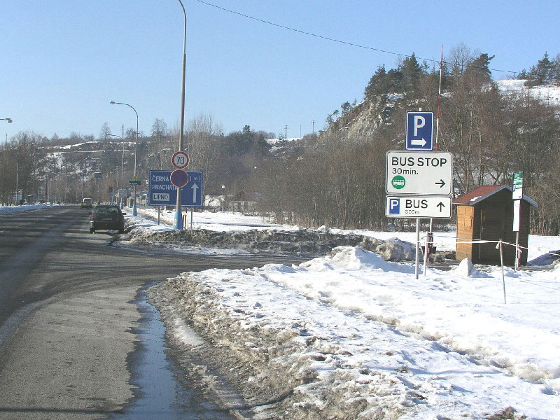 Ein- und Ausstiegterminal (BUS-STOP)