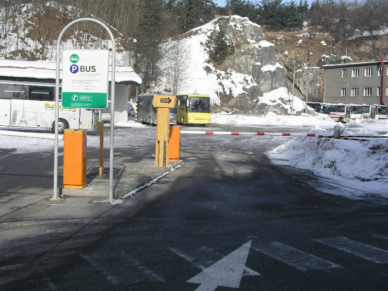 Centrální parkoviště autobusů (P-BUS)