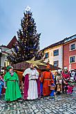 Tři králové, 6.1.2015, Advent a Vánoce v Českém Krumlově, foto: Lubor Mrázek