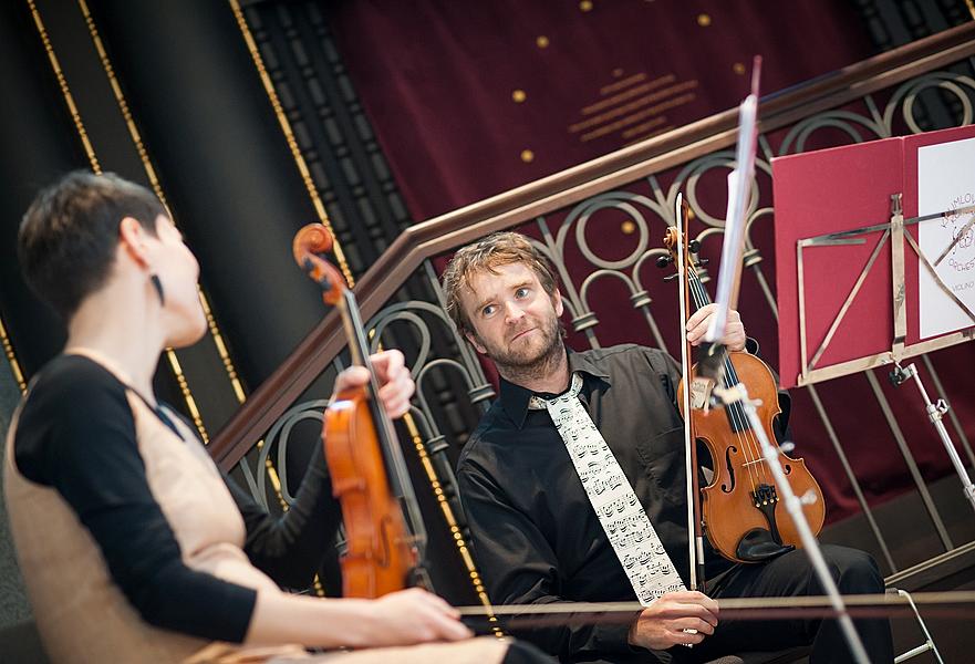 Krumlovský komorní orchestr na předávání cen města 2014