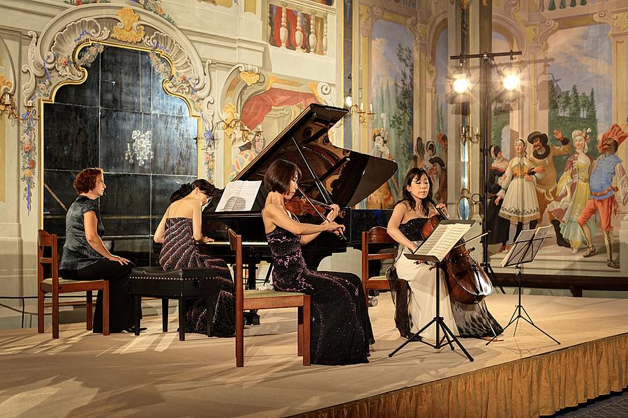 TRIO Thalia (piano trio) - Chamber Concert, 22.7.2015, International Music Festival Český Krumlov