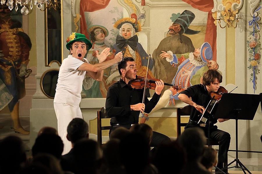 Muchovo kvarteto a Vladimír Kulíšek - komorní koncert, 30.7.2015, Mezinárodní hudební festival Český Krumlov