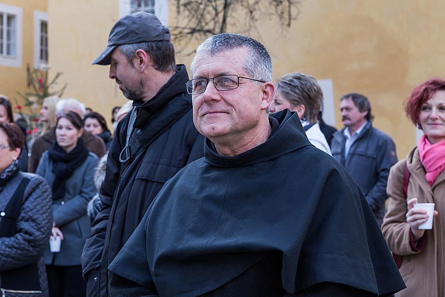 The grand opening of the Monasteries Český Krumlov 11th December 2015