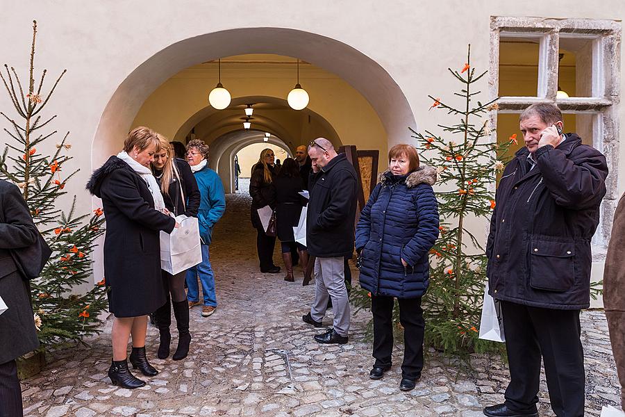 Klöster Český Krumlov - die festliche Eröffnung 11.12.2015