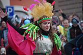 Karnevalsumzug, 9. Februar 2016, Fasching Český Krumlov, Foto: Karel Smeykal