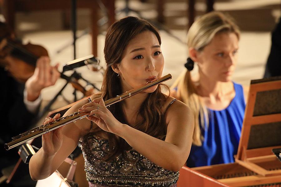 Jae A Yoo - flute, Internationales Musikfestival Český Krumlov 2.8.2016