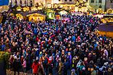 1. Adventssontag - Musikalisch-poetische Eröffnung des Advents Verbunden mit der Beleuchtung des Weihnachtsbaums, Český Krumlov 27.11.2016, Foto: Lubor Mrázek