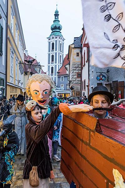 Karnevalsumzug, 28. Februar 2017, Fasching Český Krumlov