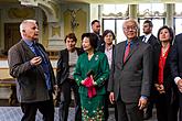 Návštěva prezidenta Republiky Singapur J. E. Dr. Tonyho Tana Kenga Yama v Českém Krumlově 26.5.2017, foto: Lubor Mrázek