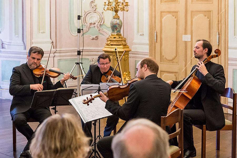Echo des Prager Frühlings - Wihan Quartet, 28.6.2017, Kammermusikfestival Český Krumlov