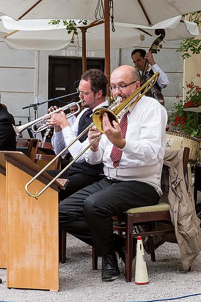 Jazzband der Schwarzenberger Garde, 2.7.2017, Kammermusikfestival Český Krumlov