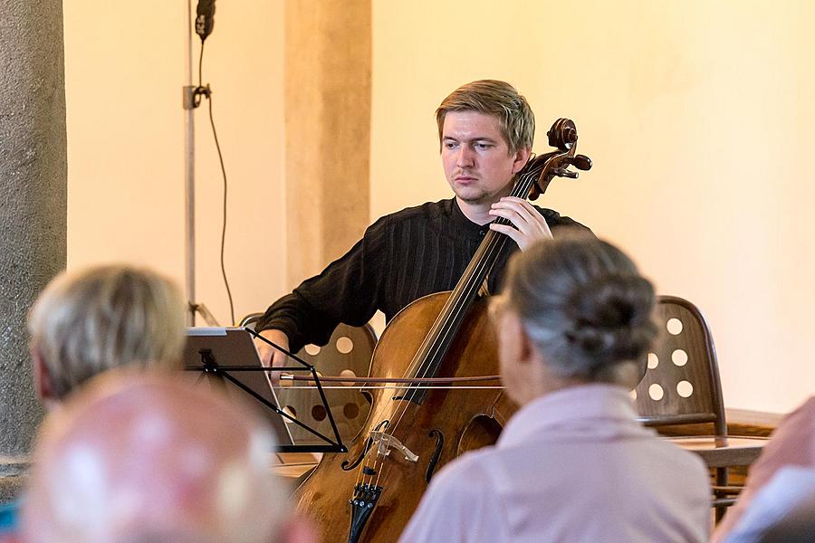 Academy of Chamber Music - Tomáš Jamník (cello), Oto Reiprich (flute), 5.7.2017, Chamber Music Festival Český Krumlov