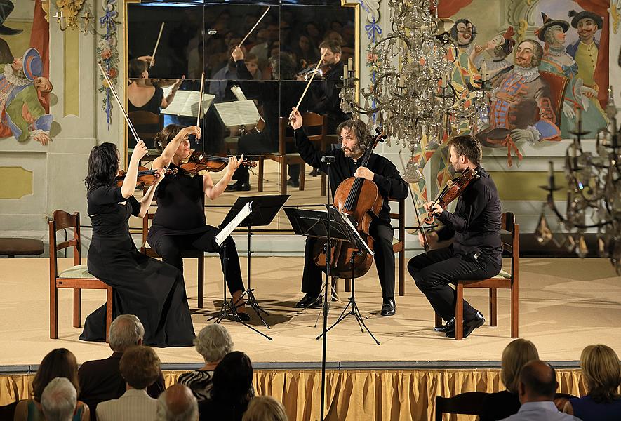 Škampa Quartet, 18.7.2017, 26. Internationales Musikfestival Český Krumlov 2017