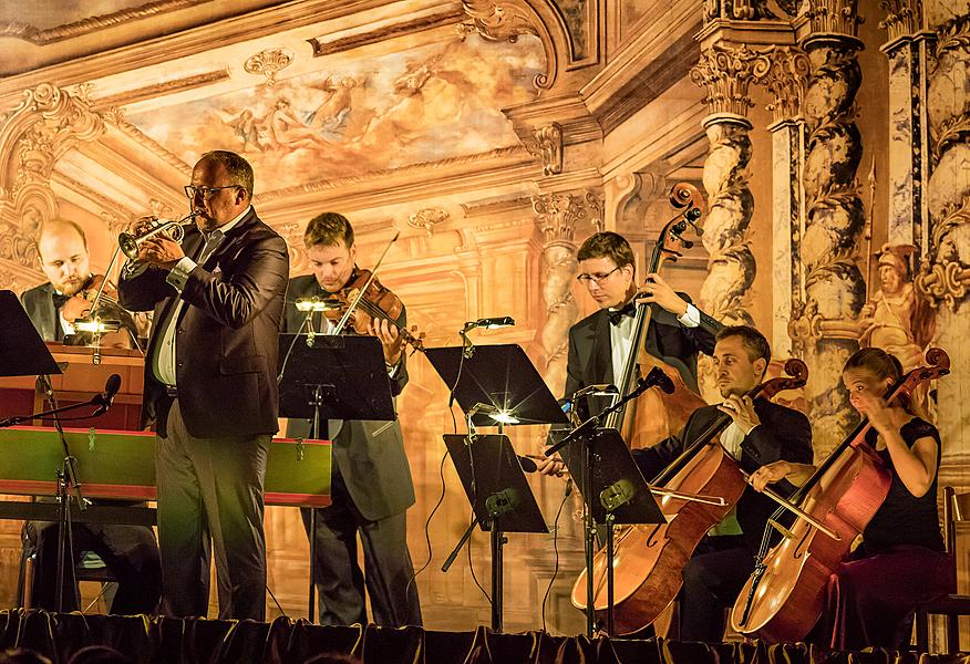 A Night of Baroque Masters - Marek Zvolánek /trumpet/ a Barocco sempre giovane, 5.8.2017, 26th International Music Festival Český Krumlov 2017