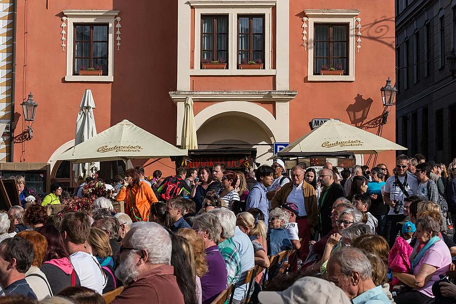 St.-Wenzels-Fest und Internationales Folklorefestival 2017 in Český Krumlov, Freitag 29. September 2017