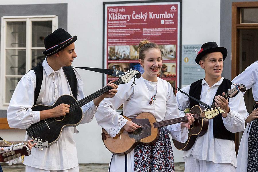 St.-Wenzels-Fest und Internationales Folklorefestival 2017 in Český Krumlov, Freitag 29. September 2017