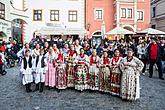 Svatováclavské slavnosti a Mezinárodní folklórní festival 2017 v Českém Krumlově, sobota 30. září 2017, foto: Lubor Mrázek