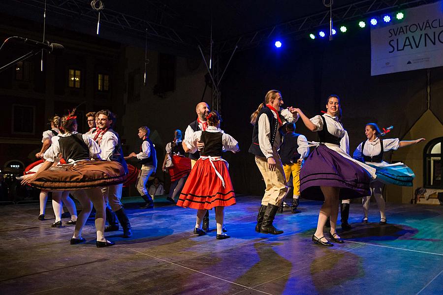 St.-Wenzels-Fest und Internationales Folklorefestival 2017 in Český Krumlov, Samstag 30. September 2017