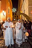 Angelic Procession Through Town Český Krumlov 8.12.2017, photo by: Lubor Mrázek