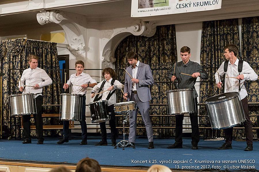 Concert for the Town to the 25th Anniversary of Enumeration of Český Krumlov in the UNESCO List, Castle Riding School 13.12.2017