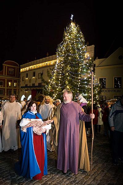 Živý Betlém, 23.12.2017, Advent a Vánoce v Českém Krumlově