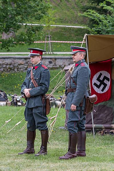 Ceremonial act on the occasion of the 73rd anniversary of the end of World War II - Last Battle, Český Krumlov 5.5.2018