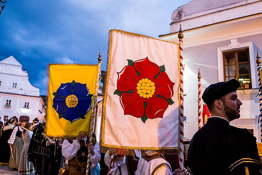 Fest der fünfblättrigen Rose ®, Český Krumlov, Freitag 22. 6. 2018