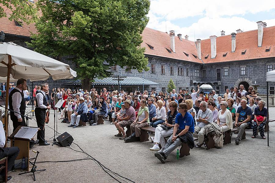 Jazzband Schwarzenberské gardy, Festival komorní hudby Český Krumlov 1.7.2018
