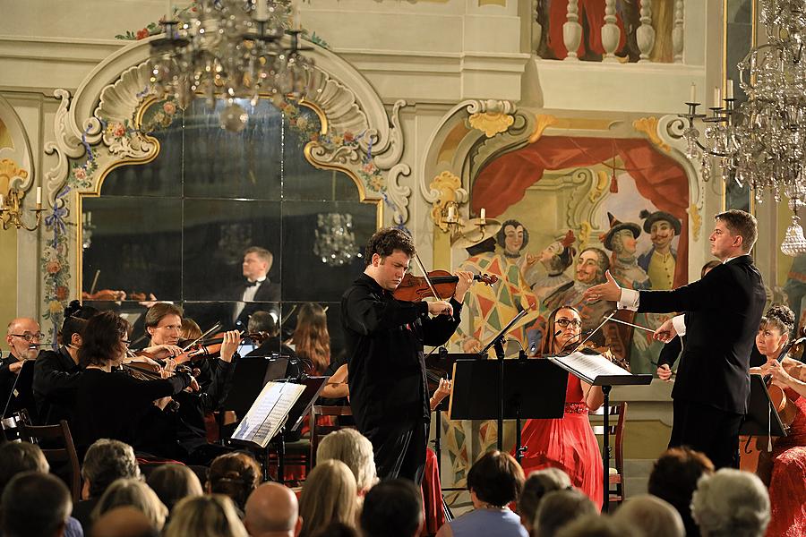 Miroslav Ambroš (violin) and Jaroslaw Nadrzycki (violin), South Czech Philharmonic, Jan Kučera (conductor), Internationales Musikfestival Český Krumlov 24.7.2018