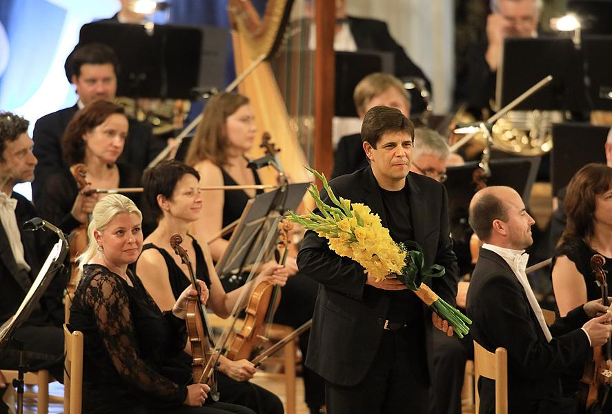 Javier Perianes (piano), Bohuslav Martinů Philharmonic Orchestra, Manuel Hernández-Silva (conductor), Internationales Musikfestival Český Krumlov 3.8.2018