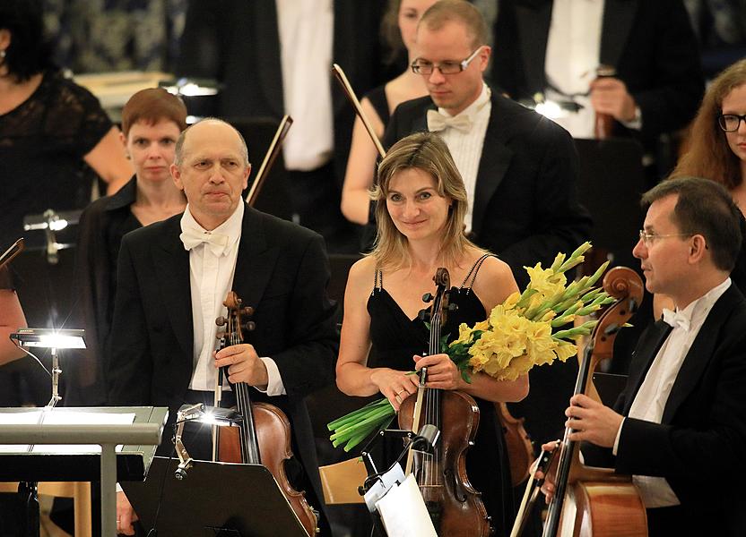 Tanja Becker-Bender (violin), Hradec Králové Philharmonic Orchestra, Manuel Hernández-Silva (conductor), Internationales Musikfestival Český Krumlov 10.8.2018