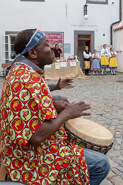 St.-Wenzels-Fest und Internationales Folklorefestival 2018 in Český Krumlov, Freitag 28. September 2018