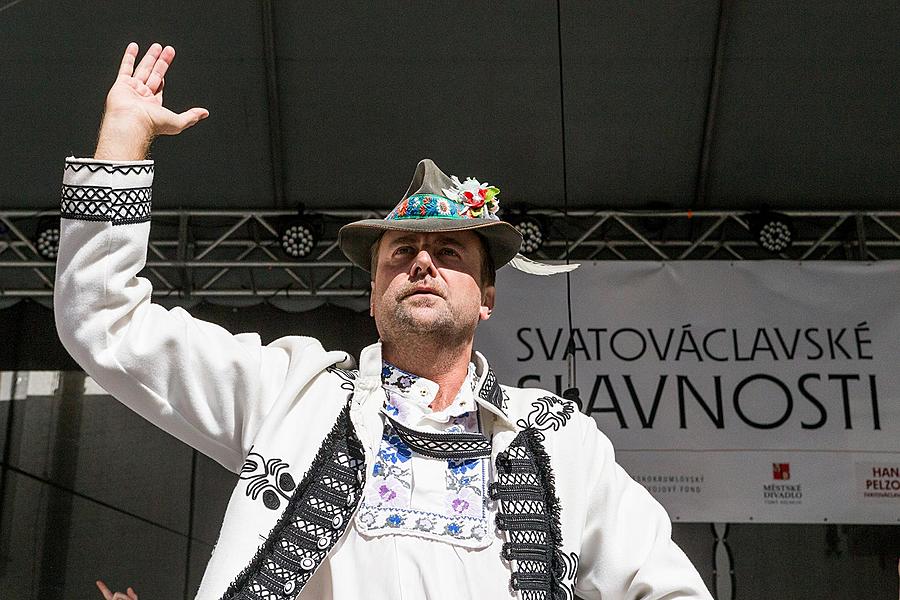 St.-Wenzels-Fest und Internationales Folklorefestival 2018 in Český Krumlov, Samstag 29. September 2018