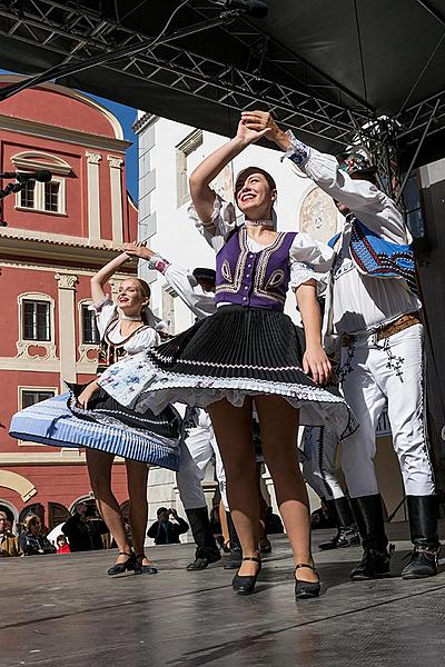 St.-Wenzels-Fest und Internationales Folklorefestival 2018 in Český Krumlov, Samstag 29. September 2018