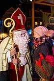 Nikolausbescherung 5.12.2018, Advent und Weihnachten in Český Krumlov, Foto: Lubor Mrázek