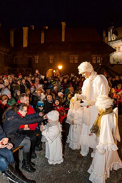 Lebende Krippe, 23.12.2018, Advent und Weihnachten in Český Krumlov